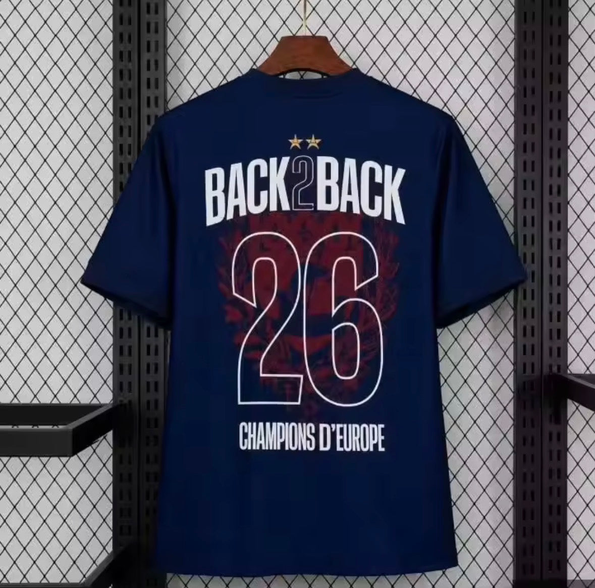 Maillot du PSG Back2Back 2 étoiles